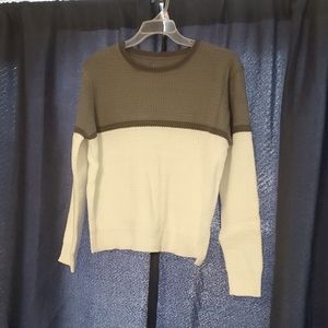 White and Grey sweater